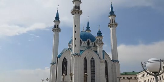 Melihat Megahnya Masjid Kul Sharif di Rusia, Salah Satu yang Terbesar di Eropa