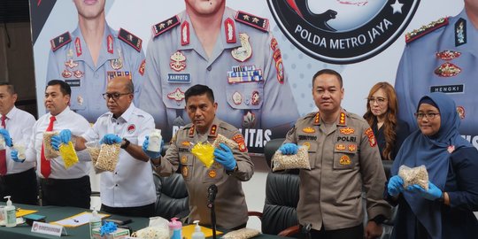 Polisi Bongkar Gudang Penyimpanan Jutaan Butir Obat Terlarang Senilai Rp23 Miliar