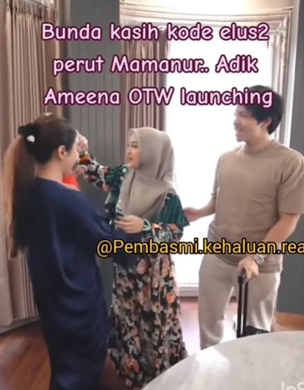 aurel diduga hamil lagi