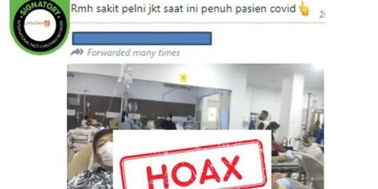 CEK FAKTA: Hoaks Rumah Sakit Pelni Jakarta Disebut Penuh Pasien Covid-19