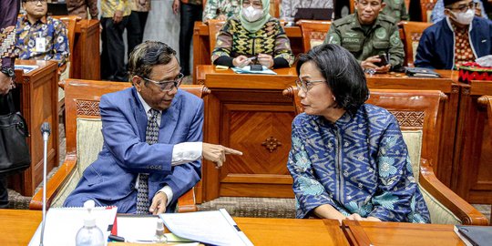 7 Poin Penting Pertemuan Mahfud MD dengan Sri Mulyani soal Transaksi Rp349 Triliun