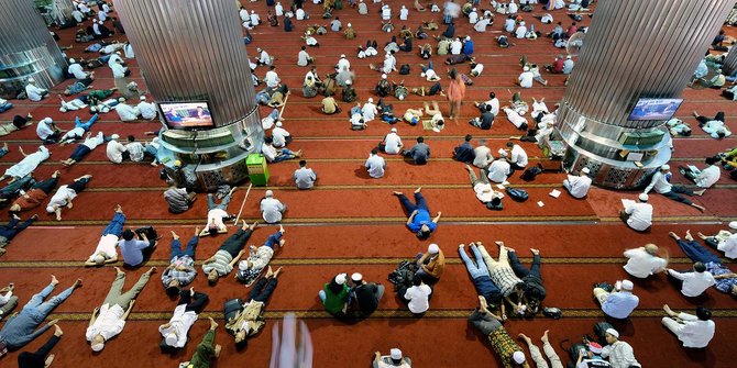 Masjid Istiqlal Dibuka 24 Jam untuk Jemaah Iktikaf
