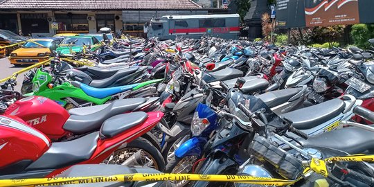 Bubarkan Balap Liar di Malang, Polisi Amankan 164 Mobil dan Motor