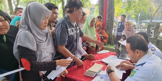 Berlangsung Tertib Intip Antusias Warga Medan Saat Pengambilan Tiket