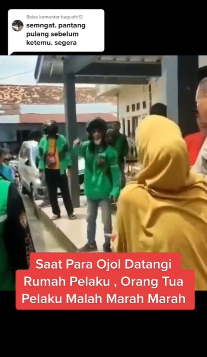 viral ojol di palembang dipukul orang tak dikenal usai antar penumpang bikin geram