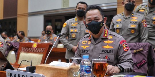 Kapolri Tegaskan Pengawalan Polisi Tak Berarti Dapat Prioritas saat Rapat di DPR