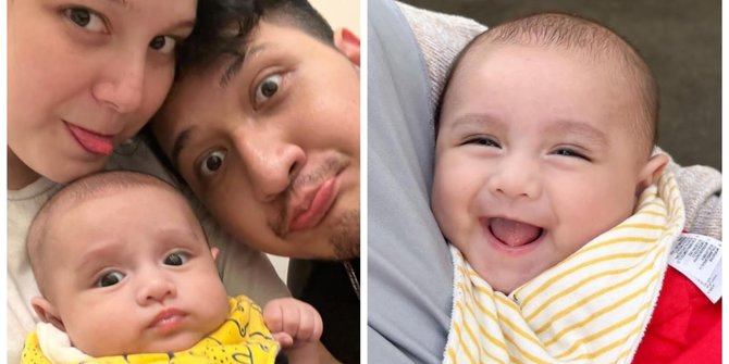 Ganteng & Menggemaskan, 6 Potret Baby Zayn Anak Aditya Zoni - Mirip Banget Sang Mama