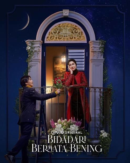poster drama bidadari bermata bening