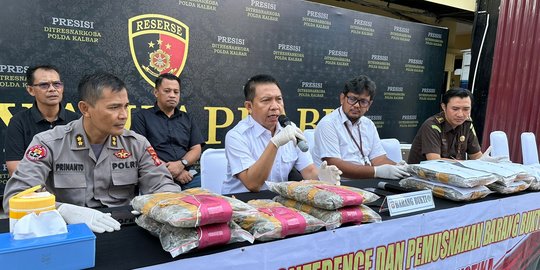 Ganja 9,1 Kg Dikirimkan dari Medan ke Pontianak Melalui Jasa Ekspedisi