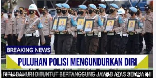 Polisi Bertugas di KPK Mengundurkan Diri Buntut Pemecatan Brigjen Endar? Cek Faktanya