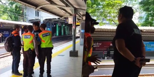 Viral Pria Maki Petugas usai Ditegur Merokok di Stasiun Sudirman, Ini Penjelasan KRL