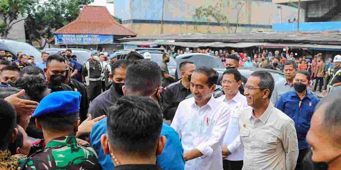 Dampingi Jokowi, Heru Budi Pastikan Stok Pangan Aman Saat Lebaran ...