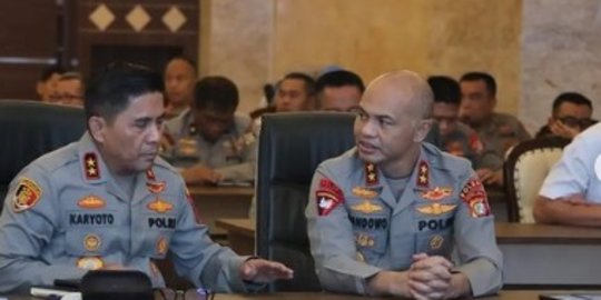 Momen Irjen Hendro Pandowo Langsung Tancap Gas Tugas Usai Naik Pangkat Bintang