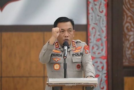 kapolda sumut berikan arahan tegas kepada anggota