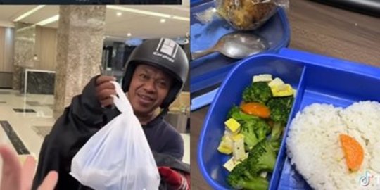 Sederhana, Wanita Rekam Momen Ortu Rutin Kirimi Bekal 'Kasih Sayang Tak Berkurang'