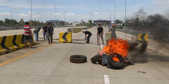 Polisi Tegas akan Tangkap Provokator Demo Tutup Jalan Tol Jatikarya Cibubur