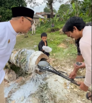 mendengar ada suara meriam di sukamakmur bikin heboh plt bupati bogor langsung turun tangan