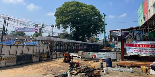 Jembatan Cikreteg dalam Perbaikan, Akses Bogor-Sukabumi Dialihkan