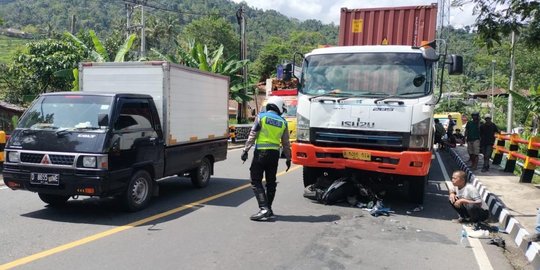 Kecelakaan Beruntun di Tasikmalaya, Satu Orang Dirawat di Rumah Sakit