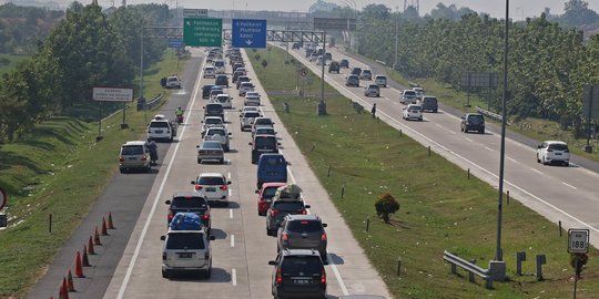 H-7 Lebaran, Jasa Marga Catat 56 Ribu Kendaraan Tinggalkan Jakarta