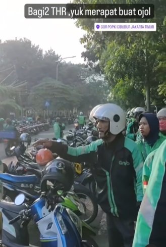 jenderal mulyono eks kasad bagi bagi thr ke sopir ojol netizen 039rutin setiap tahun039