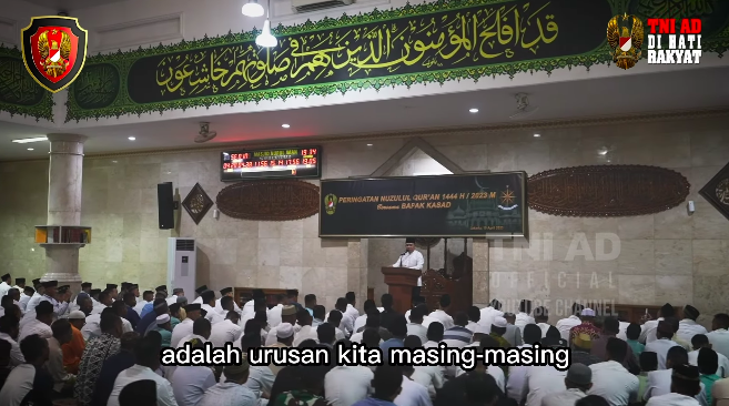 bikin merinding tausiyah kasad dudung saat nuzulul quran 039sekalipun maut merenggut039