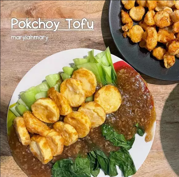 pokchoy tofu