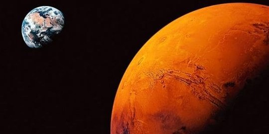 Kenapa Mars Berwarna Merah, Ini Penjelasannya?