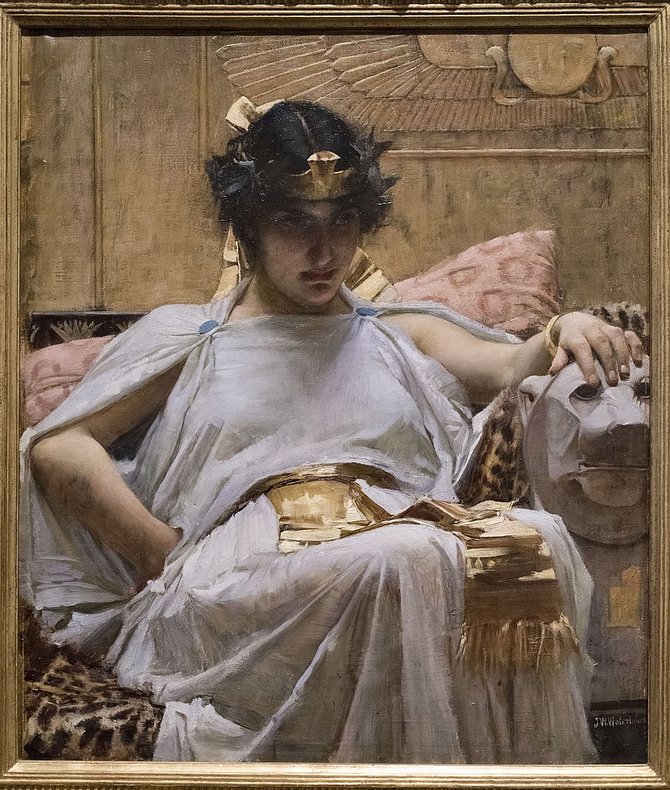 lukisan cleopatra