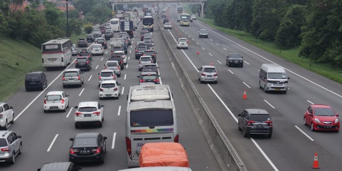 Mudik 2023: Begini Rekayasa Contraflow dan Oneway di Jalan Tol