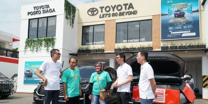 11 Lokasi Toyota Posko Siaga di Jalur Mudik Jawa-Sumatra dan No Teleponnya