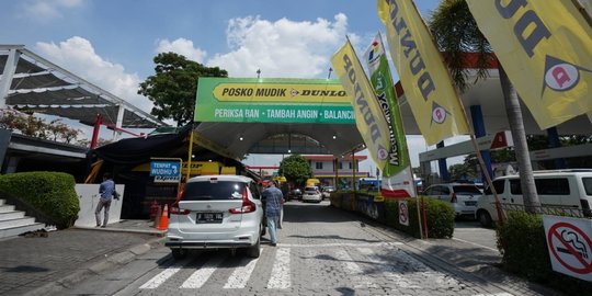 Posko Mudik Dunlop Hadir di Tol Cikampek Km 57, Ada Diskon Ban hingga 47 Persen