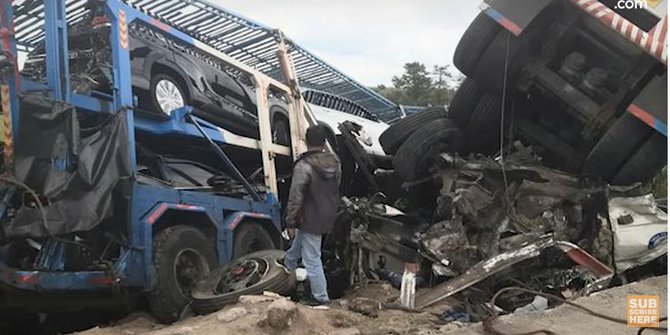 8 Orang Tewas Kecelakaan di Tol Semarang, Sopir Truk Rem Blong Bisa jadi Tersangka