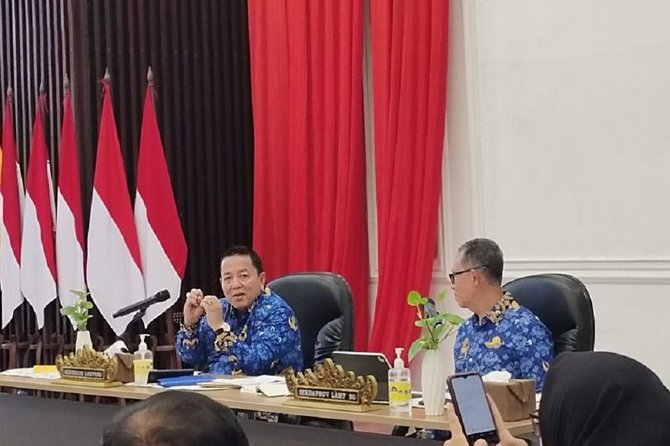 gubernur lampung tanggapi kritik tiktokers bima