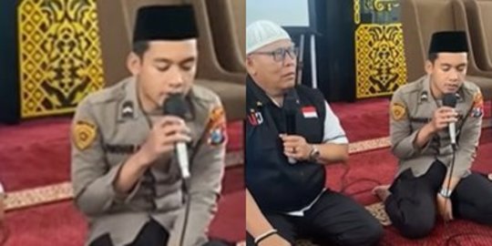 Sudah Ganteng Anggota Polisi Lagi, Ternyata Bripda Bikhar Hafidz Quran