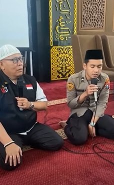 sudah ganteng anggota polisi lagi ternyata bripda bikhar hafidz quran