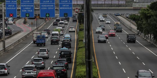 Situasi Terkini di Ruas Tol Dalam Kota Jelang Libur Lebaran