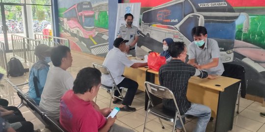 Mengunjungi Pos Kesehatan di Terminal Poris Plawad, Pemudik Bisa Cek Tensi Gratis