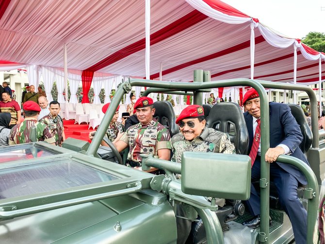 hendropriyono hadiri hut ke 71 kopassus