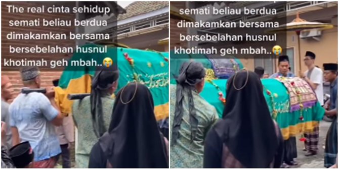 Definisi Cinta Sehidup Semati, Nenek Ini Menyusul 1 Jam Usai Suami Wafat