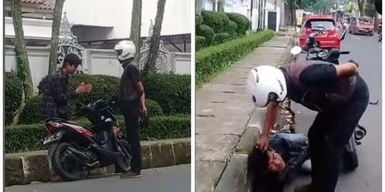 Sudah Minta Maaf Usai Senggolan, Pemuda di Cimahi Ini Dihajar Pemotor Sampai Kejang