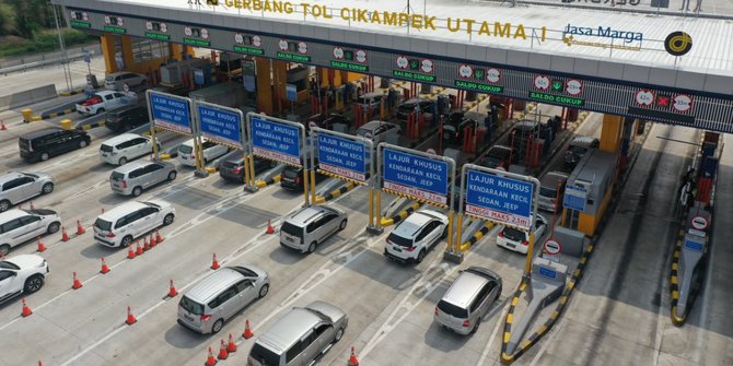 Polri: Volume Kendaraan di Tol Jakarta-Cikampek Meningkat 8 Persen