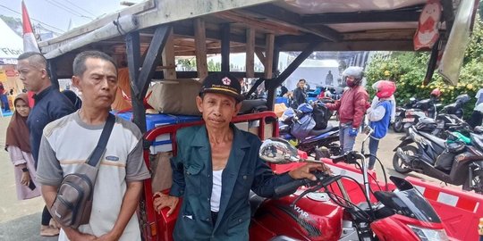 Cerita Sarban 'Sulap' Motor Roda Tiga Buat Mudik Bareng Keluarga ke Indramayu