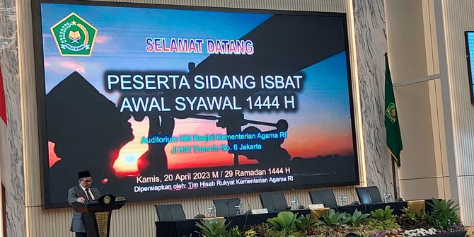 Tim Hisab Kemenag Prediksi 1 Syawal 1444 H Jatuh 22 April 2023