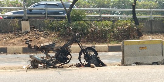 Dua Kelompok Cekcok di Bantul hingga Bakar Motor