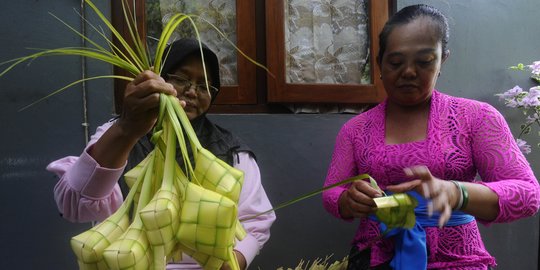 Potret Toleransi Warga Bali Jelang Hari Raya Idulfitri