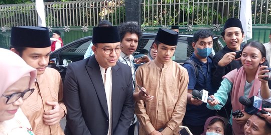 Respons Anies Dengar Ganjar Pranowo Capres PDIP