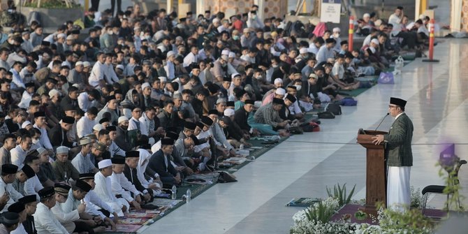 Ridwan Kamil Harap Salat Idulfitri di Masjid Raya Al-Jabbar Jadi Tradisi