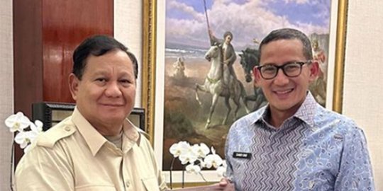 Sandiaga Pamit dan Titip Surat untuk Prabowo