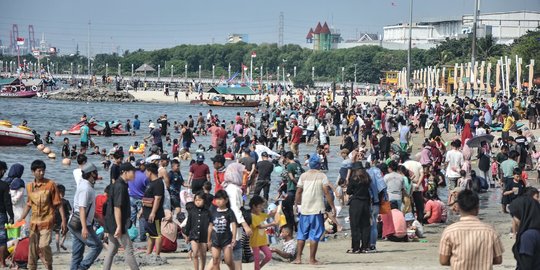 Membeludak, 85 Ribu Orang Kunjungi Ancol di Hari Kedua Lebaran